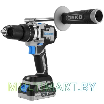 Ударная дрель-шуруповерт Deko ZKCD20V Pro Impac 084-1034 (с 2-мя АКБ, кейс) картинка 2